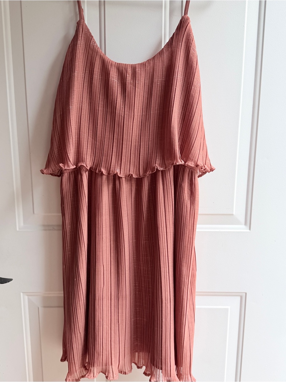 Gilli Clothing Dusty Rose Pink Women’s Dress Large